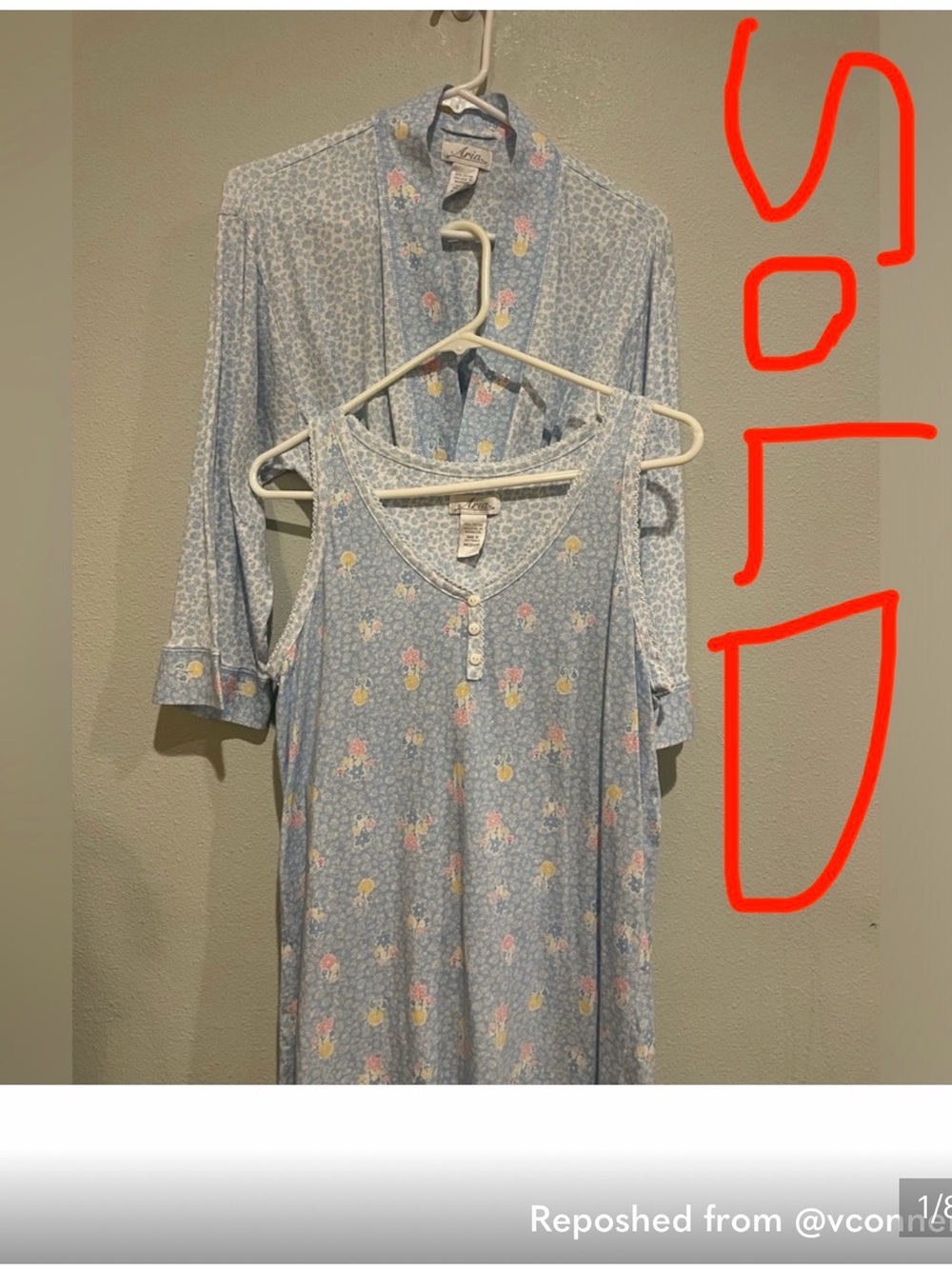 Aria Blue Relaxed Pajama Set